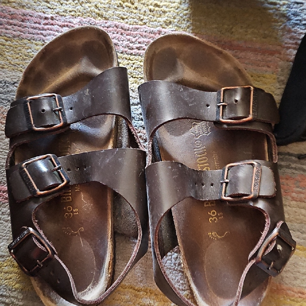 Birkenstock  Brown Sandals